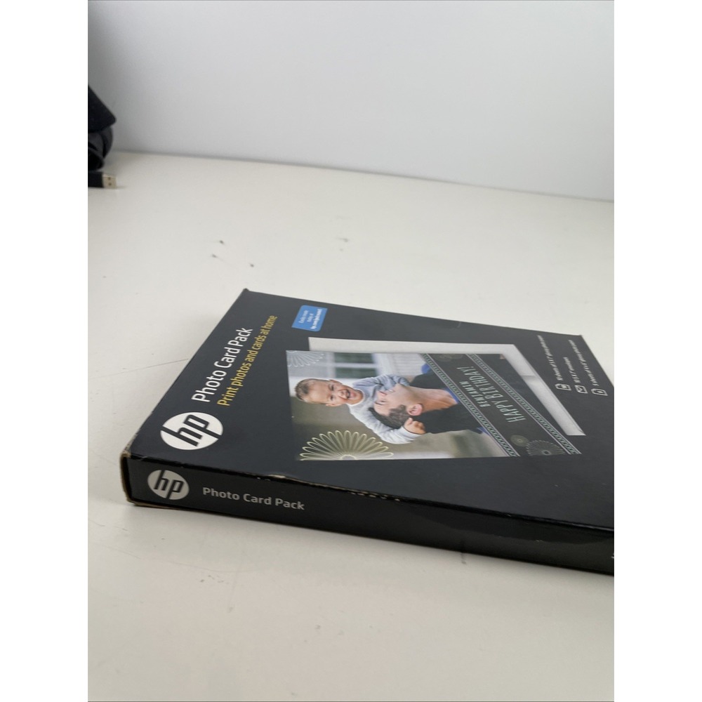 HP Inkjet Printer Glossy Photo Card Picture Paper Pack / NEW - Picture 3 of 8
